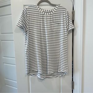 Albion Fit French Stripe Pocket Tee Size XL